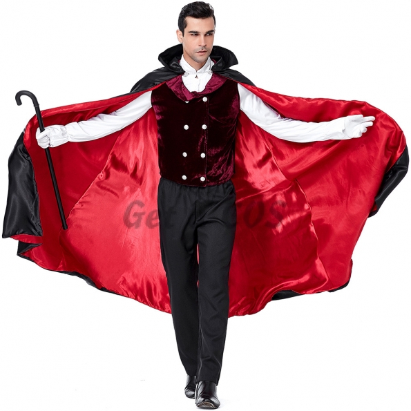 Men Halloween Costumes Earl Dracula Cross-dressing Clothes