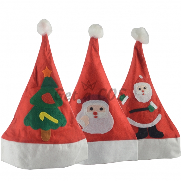 Christmas Decorations Sticker Cartoon Hat