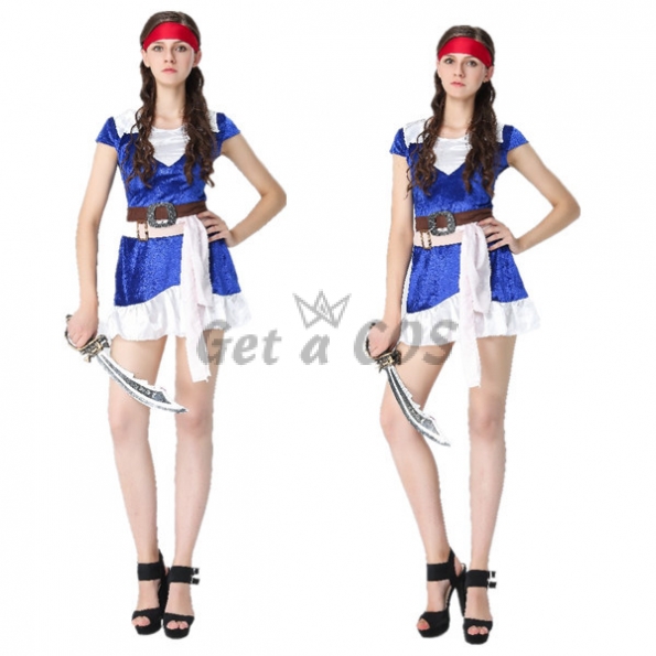 Women Halloween Pirates Of The Caribbean Costumes Role Playing