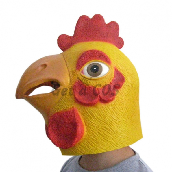 Halloween Decorations Rooster Head Mask