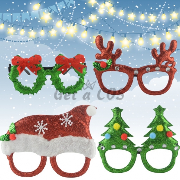 Christmas Decorations Tree Glasses