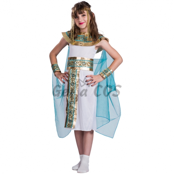 Kids Halloween Costumes Egypt Queen Purim Suit