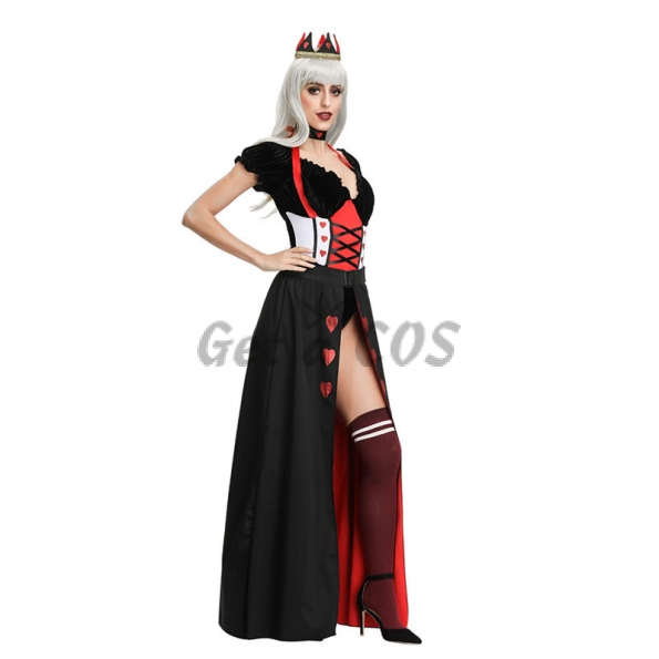 Halloween Costumes Queen Of Hearts And Princess Dress
