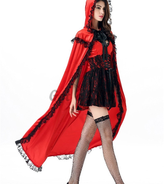 Halloween Costumes Vampire Princess Cloak Dress