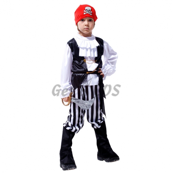 Boys Captain Hook Costume Noble Prince