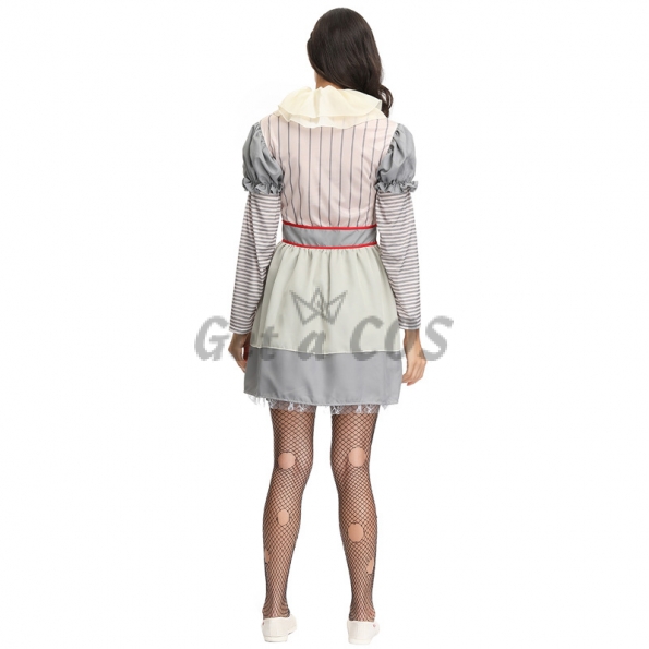 Halloween Costumes Movie Clown Return To Life Gothic Horror Party Dress