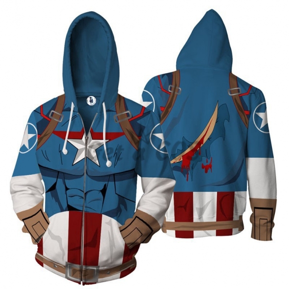 Captain America Costumes 3D Printing