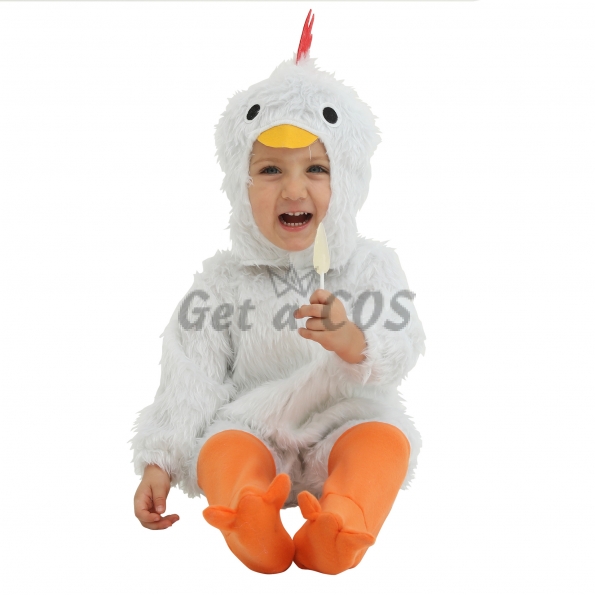 Halloween Costumes Baby White Chicken Suit