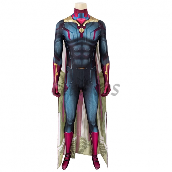 Avengers Costumes Vison Cosplay - Customized