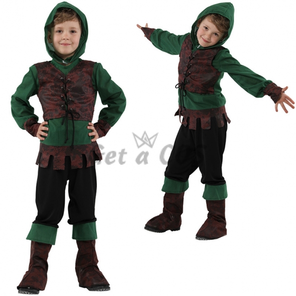 Indian Costumes Green Hunter Suit