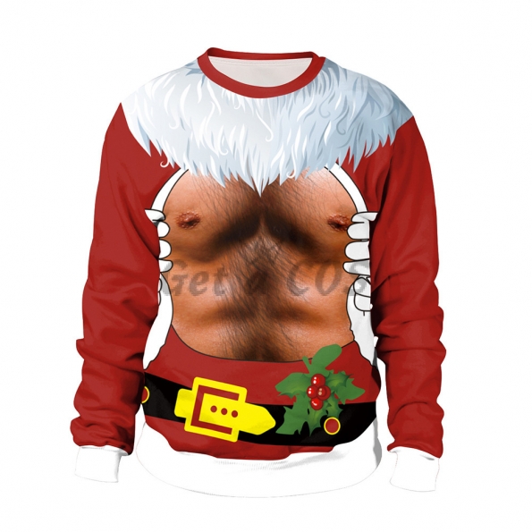Funny Halloween Costumes Pectoralis Christmas Clothes
