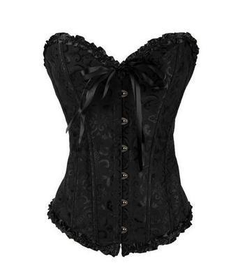 Sexy Halloween Costumes Lace Bow Corset
