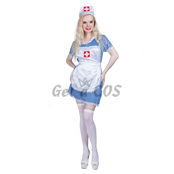 Adults Halloween Costumes Maid Doctor Outfit