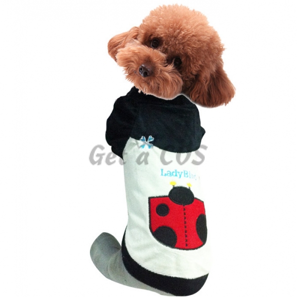 Pet Halloween Costumes Ladybug Outfit