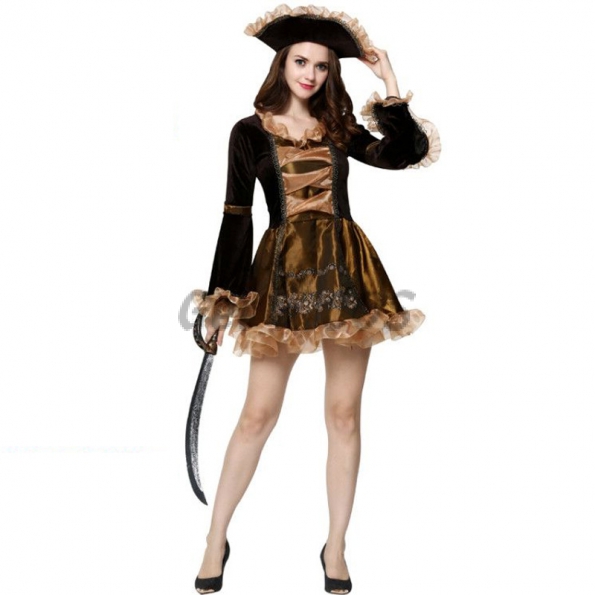 Pirates of the Caribbean Costumes Gold Pattern