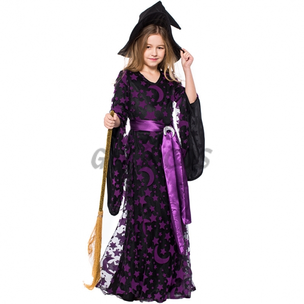 Children's Purple Witch Costume
