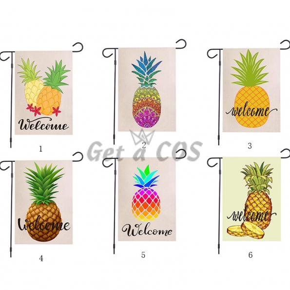 Garden Flags New Pineapple Series Pattern