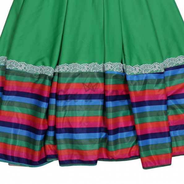 Traditional Mexican Folk Dance Girl Costume
