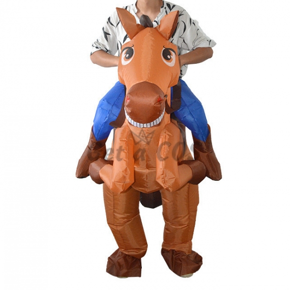 Inflatable Costumes Horse Rider Shape
