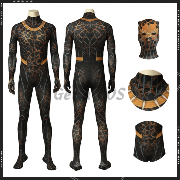 Black Panther Costume Erik Stevens - Customized