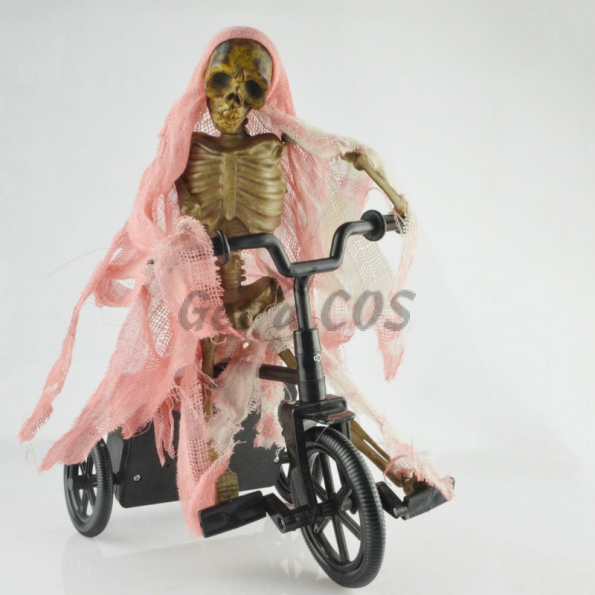 Halloween Decorations Skeleton Bike
