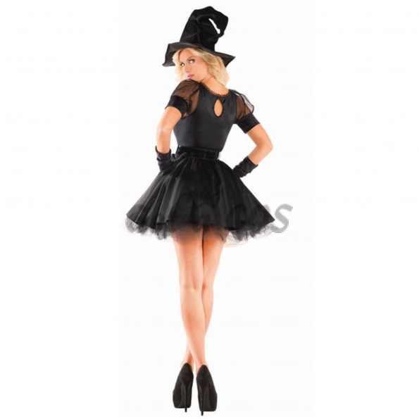 Witch Halloween Costumes Temperament Ghost Dress