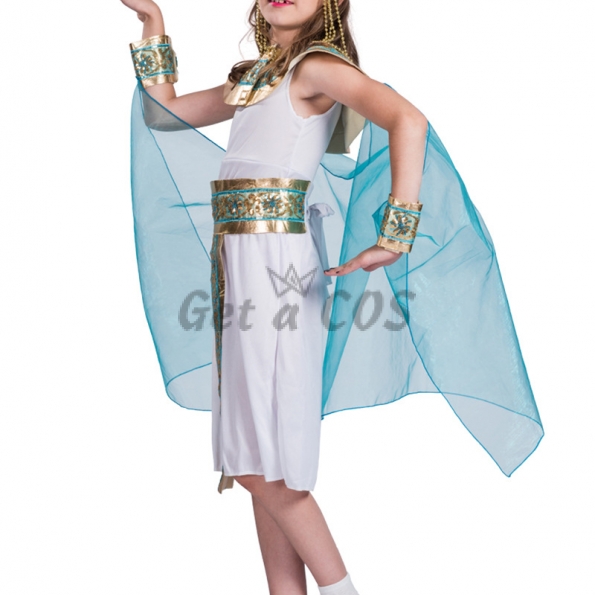 Kids Halloween Costumes Egypt Queen Purim Suit