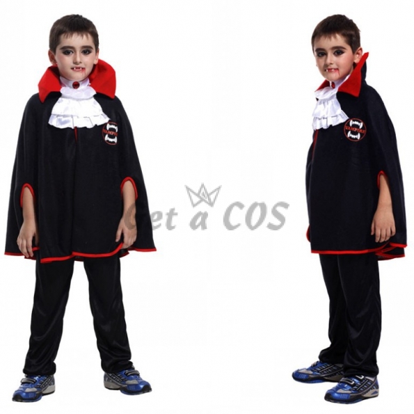 Vampire Costume Kids Noble Cloak