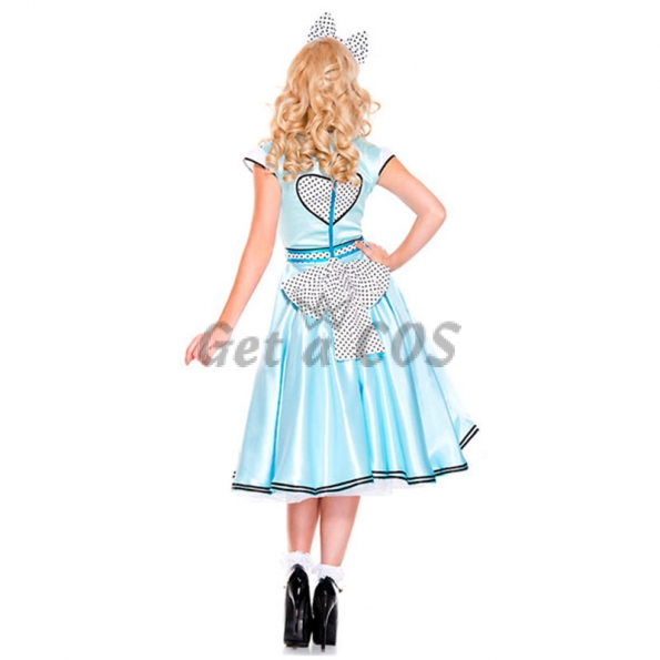 Halloween Costumes Alice In Wonderland Princess Maid Cos Clothes