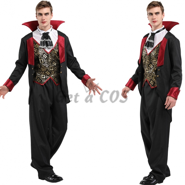 Vampire Halloween Costume Handsome Baron
