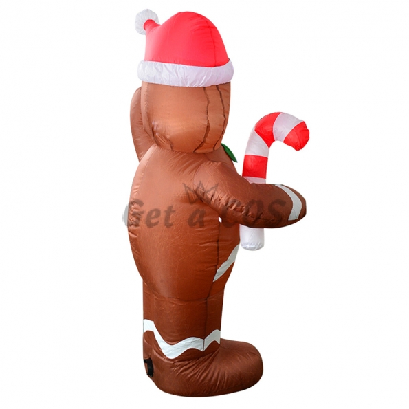 Inflatable Costumes Christmas Gingerbread Man