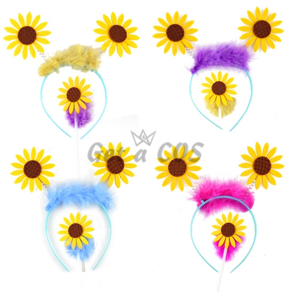 Birthday Decoration For Girls Sun Flower Headband