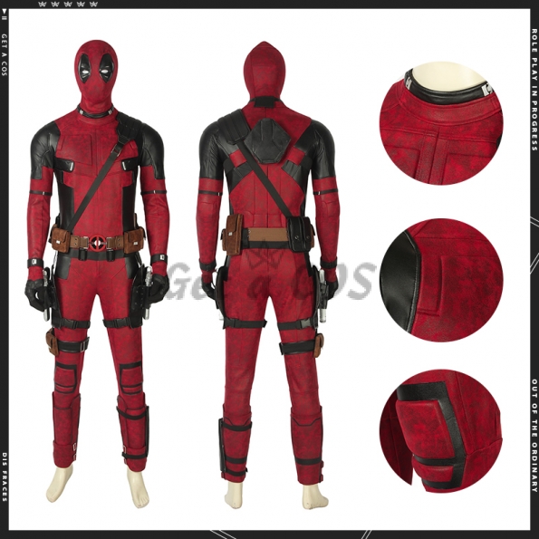 Hero Costumes Deadpool 2 Wade Wilson Cosplay - Customized