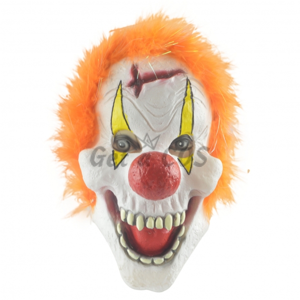 Halloween Decorations Vinyl Clown Mask