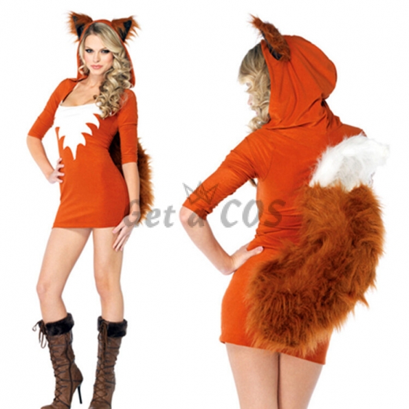 Halloween Animal Costumes Fox Dress