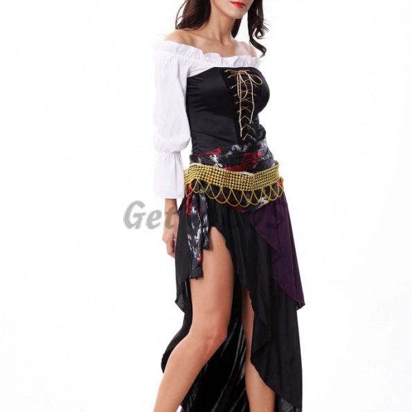 Women Halloween Costumes Pirate Uniform