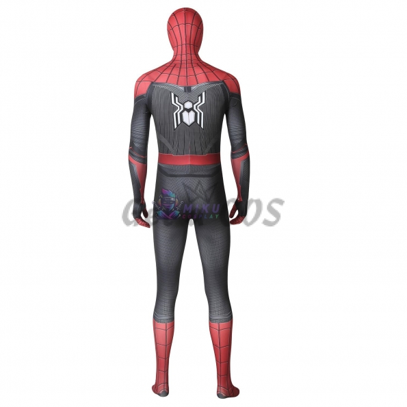Spiderman Costume Far From Home Black - Customized