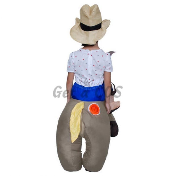 Inflatable Costumes Cowboy Rider Pony