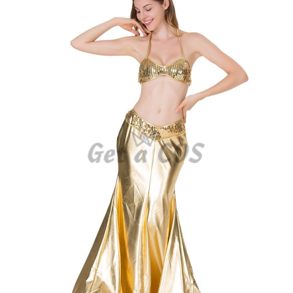 Disney Halloween Costumes Sexy Sequined Mermaid Dress