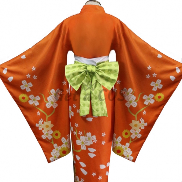 Danganronpa Cosplay Costumes Saionji Hiyoko Kimono
