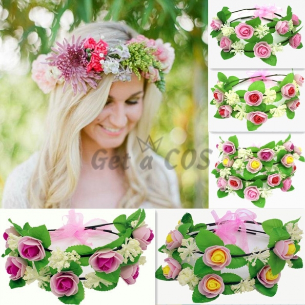 Wedding Decorations Flower Headband
