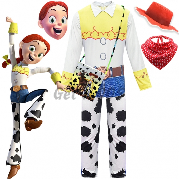 Toy Story Costumes Jessie Jumpsuit Suit