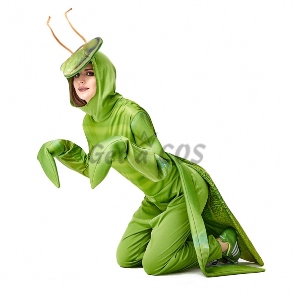 Male Mantis Anthropomorphic Stretch Adult Costume