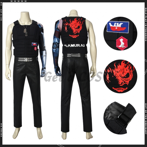 Anime Costumes Johnny Silverhand - Customized
