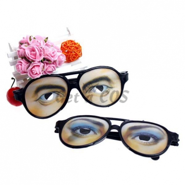 Halloween Decorations Eye Pattern Glasses