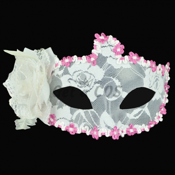 Halloween Decorations Crown Lace Mask