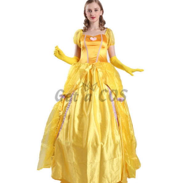 Women Halloween Costume Belle Princess Dress