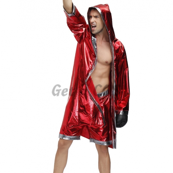 Adults Halloween Costumes Boxing King Dress Up Clothes