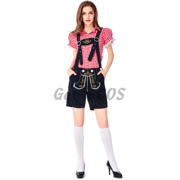 German Munich Beer Festival Clothes Bar Embroidered Trousers Adult Women