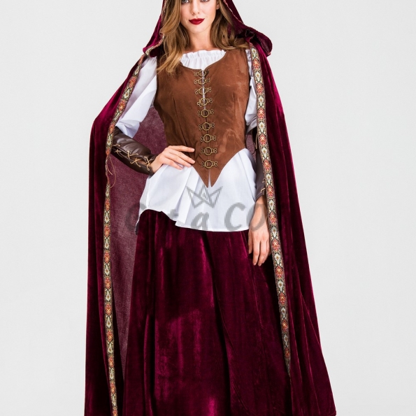 Halloween Costume Queen Little Red Riding Hood